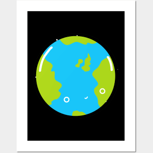 The Earth - Sticker Posters and Art